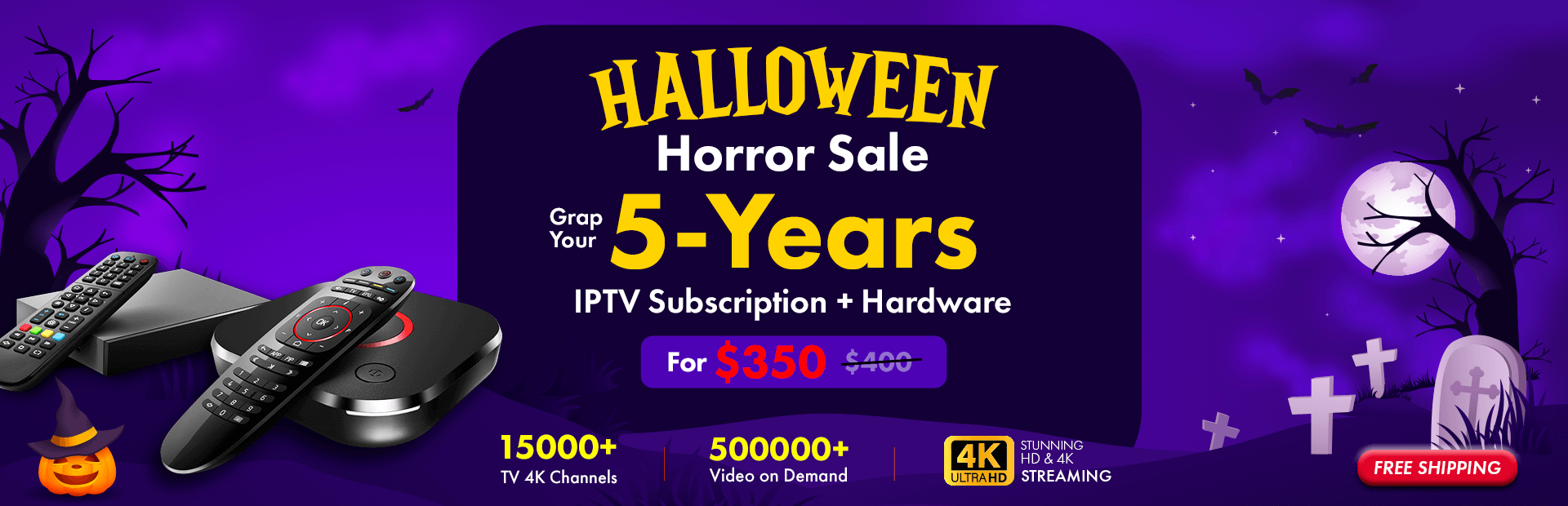 Halloween Horror Sale