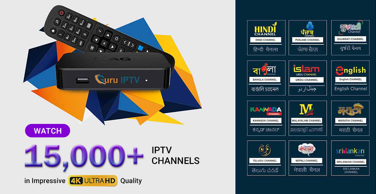 Watch 15,000+ IPTV Channels in 4K Quality