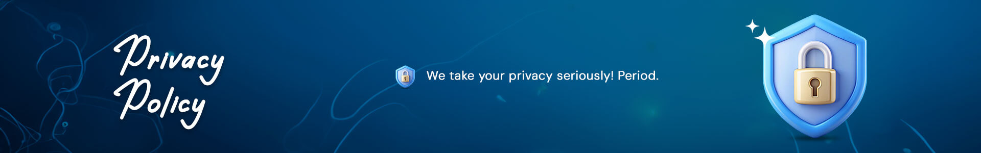 Privacy Policy Banner